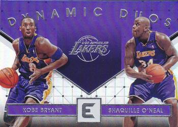 2017-18 Panini Essentials - Dynamic Duos #DD-21 Kobe Bryant / Shaquille O'Neal Front