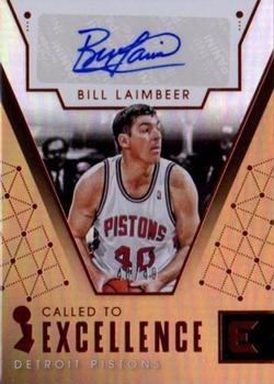2017-18 Panini Essentials - Called to Excellence #CE-BLB Bill Laimbeer Front