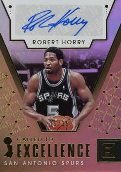 2017-18 Panini Essentials - Called to Excellence Gold #CE-RHY Robert Horry Front