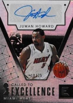 2017-18 Panini Essentials - Called to Excellence Silver #CE-JHW Juwan Howard Front