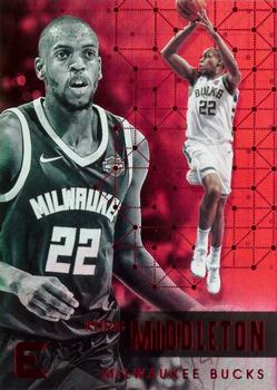 2017-18 Panini Essentials - Red #24 Khris Middleton Front
