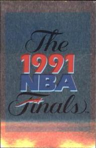 1991-92 Panini Stickers (Greek) #2 1991 NBA Finals Logo Front