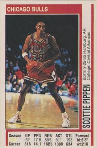 1991-92 Panini Stickers (Greek) #113 Scottie Pippen Front