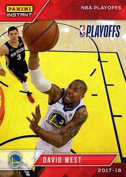 2017-18 Panini Instant NBA Playoffs #38 David West Front