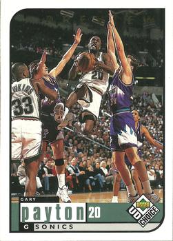 1998-99 UD Choice Preview #135 Gary Payton Front