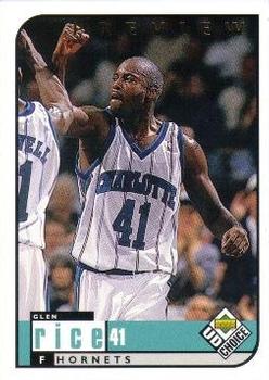 1998-99 UD Choice Preview #14 Glen Rice Front