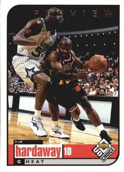 1998-99 UD Choice Preview #75 Tim Hardaway Front