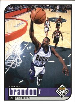 1998-99 UD Choice Preview #80 Terrell Brandon Front