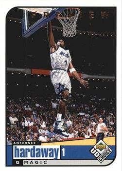 1998-99 UD Choice Preview #100 Anfernee Hardaway Front
