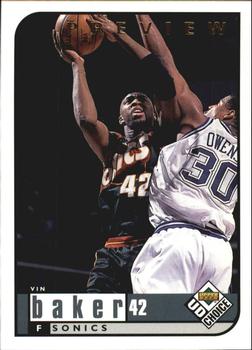 1998-99 UD Choice Preview #131 Vin Baker Front
