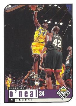 1998-99 UD Choice Preview #68 Shaquille O'Neal Front