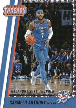 2017-18 Panini Threads - Dazzle #47 Carmelo Anthony Front
