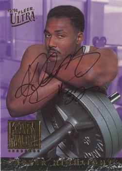 1993-94 Ultra - Karl Malone Career Highlights Autographs #7 Karl Malone Front