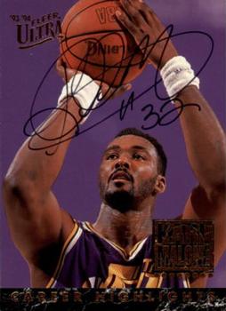 1993-94 Ultra - Karl Malone Career Highlights Autographs #8 Karl Malone Front