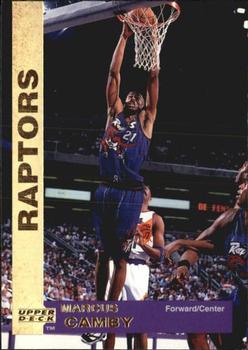 1998 Upper Deck/Pinnacle Kellogg's - Gold #35 Marcus Camby Front