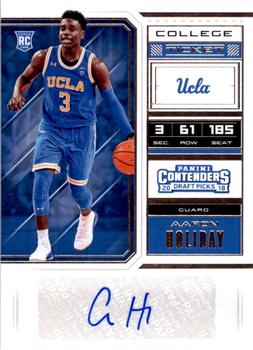 2018 Panini Contenders Draft Picks #83 Aaron Holiday Front
