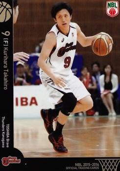 2015-16 National Basketball League #32 Takahiro Kurihara Front