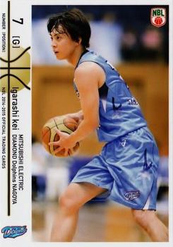 2014-15 National Basketball League #42 Kei Igarashi Front