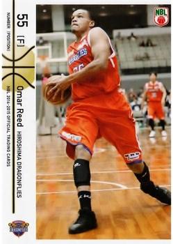 2014-15 National Basketball League #59 Omar Reed Front