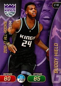 2017-18 Panini Stickers (Italy) - Adrenalyn XL #C 16 Buddy Hield Front