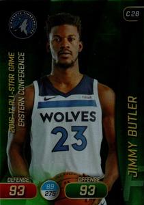 2017-18 Panini Stickers (Italy) - Adrenalyn XL #C 28 Jimmy Butler Front