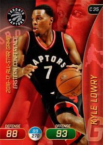 2017-18 Panini Stickers (Italy) - Adrenalyn XL #C 35 Kyle Lowry Front