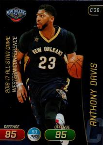 2017-18 Panini Stickers (Italy) - Adrenalyn XL #C 38 Anthony Davis Front