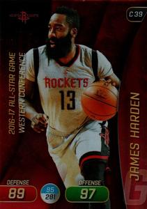 2017-18 Panini Stickers (Italy) - Adrenalyn XL #C 39 James Harden Front