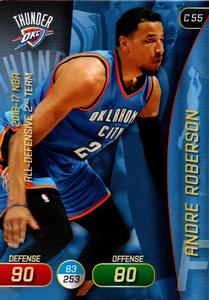 2017-18 Panini Stickers (Italy) - Adrenalyn XL #C 55 Andre Roberson Front