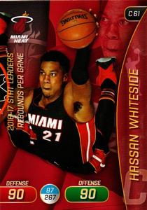 2017-18 Panini Stickers (Italy) - Adrenalyn XL #C 61 Hassan Whiteside Front