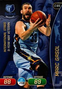 2017-18 Panini Stickers (Italy) - Adrenalyn XL #C 85 Marc Gasol Front