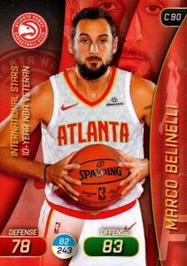 2017-18 Panini Stickers (Italy) - Adrenalyn XL #C 90 Marco Belinelli Front