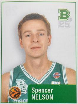 2006 Euroleague Stickers #26 Spencer Nelson Front