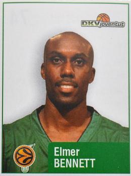 2006 Euroleague Stickers #74 Elmer Bennett Front