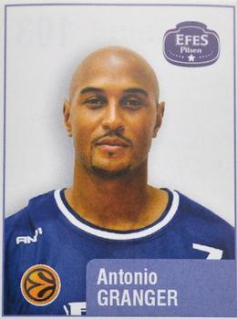 2006 Euroleague Stickers #103 Antonio Granger Front