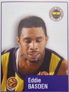 2006 Euroleague Stickers #125 Eddie Basden Front