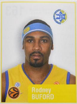 2006 Euroleague Stickers #163 Rodney Buford Front