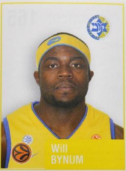 2006 Euroleague Stickers #165 Will Bynum Front