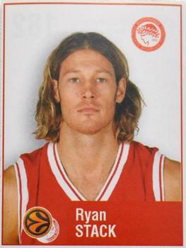 2006 Euroleague Stickers #182 Ryan Stack Front
