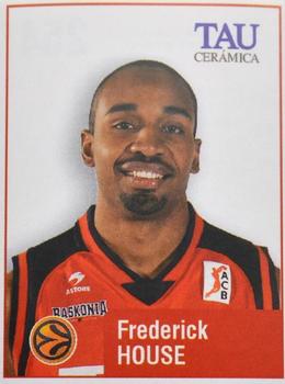 2006 Euroleague Stickers #254 Frederick House Front