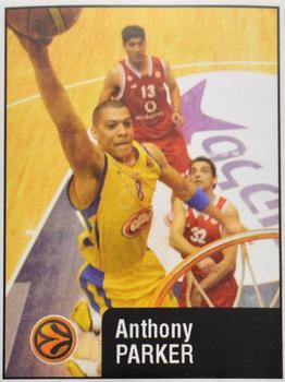 2006 Euroleague Stickers #320 Anthony Parker Front