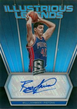 2017-18 Panini Spectra - Illustrious Legends Signatures #IL-BLB Bill Laimbeer Front