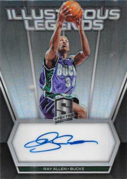 2017-18 Panini Spectra - Illustrious Legends Signatures #IL-RAL Ray Allen Front
