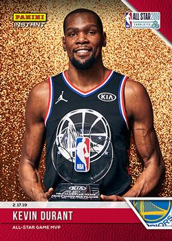 2018-19 Panini Instant NBA #107 Kevin Durant Front