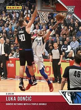 2018-19 Panini Instant NBA #112 Luka Dončić Front