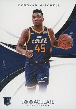2017-18 Panini Immaculate Collection #35 Donovan Mitchell Front