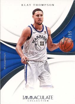 2017-18 Panini Immaculate Collection #96 Klay Thompson Front