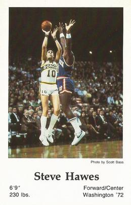 1983-84 Seattle SuperSonics Police #NNO Steve Hawes Front