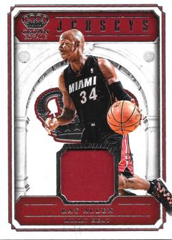 2017-18 Panini Crown Royale - Jerseys #JSY-RAL Ray Allen Front