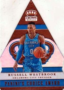 2017-18 Panini Crown Royale - Panini's Choice #PC-37 Russell Westbrook Front